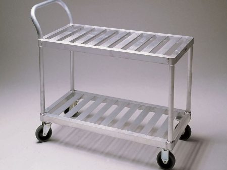 New Age Aluminum Stocking Cart - 41  L x 19 W x 37 H Hot on Sale