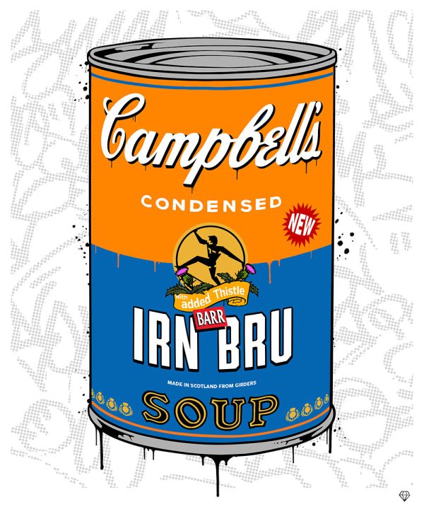 Campbell s Irn-Bru Soup by JJ Adams For Discount