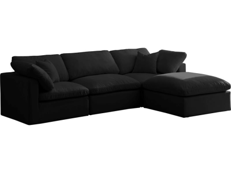 Standard Velvet Modular Sectional For Discount