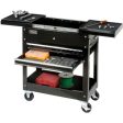 Homak BK06022704 27  2-Drawer Tool Cart W  Sliding Top For Sale