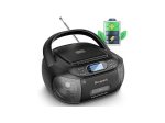 CD Cassette Player Combo, Hernpark Rechargeable Boombox Supply