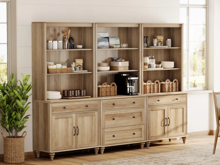 Sideboard Cabinet With Bar Hutch Fashion