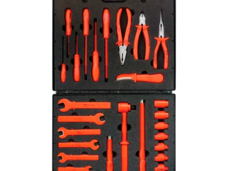 Jameson Tools 1000V Insulated Maintenance Metric Tool Kit, 29-Piece Cheap