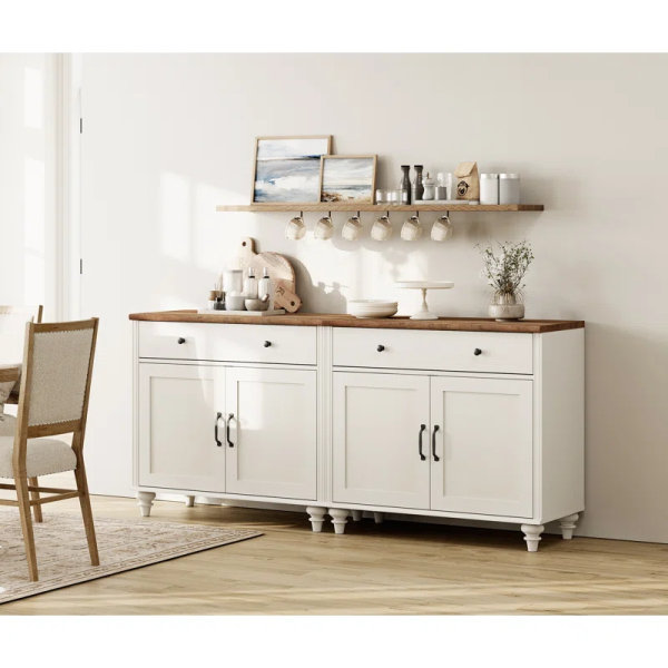 Clavier 67.8  Wide 2 Drawer Buffet Table For Discount