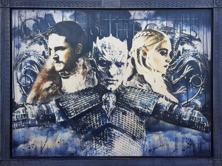 Winter Is Here Game Of Thrones ORIGINAL by Rob Bishop Discount