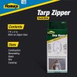 Homax CinchTite 0.25 ft. W x 7 ft. L Plastic Tarp Zipper Door Blue - Total Qty: 1 Online Hot Sale